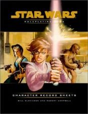 book cover of Star Wars Character Record Sheets by TSR