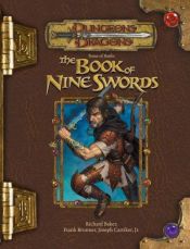 book cover of The Book of Nine Swords by Richard Baker