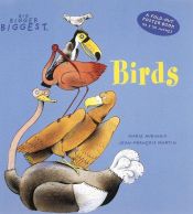 book cover of Big, Bigger, Biggest Birds by Marie Aubinais