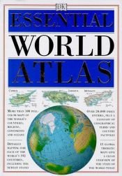 book cover of Essential world atlas by DK Publishing