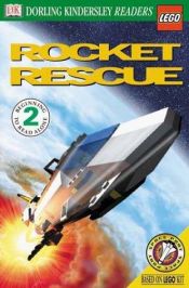 book cover of DK Readers: LEGO Rocket Rescue (Level 2: Beginning to Read Alone) by DK Publishing