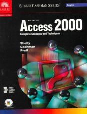 book cover of Microsoft Access 2002: Complete Concepts and Techniques (Shelly Cashman (Paperback)) by Gary B. Shelly