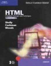book cover of HTML: Complete Concepts and Techniques by Gary B. Shelly