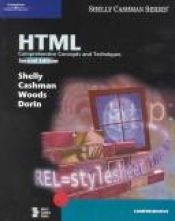 book cover of HTML Comprehensive Concepts and Techniques by Gary B. Shelly