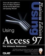 book cover of Using Access 97 Premium Edition Book & CD-ROM by Roger Jennings