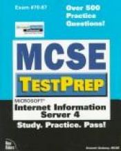 book cover of Internet Information Server 4 (Mcse Testprep Series) by Emmett A. Dulaney