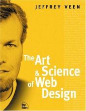 book cover of Web design arte & scienza by Jeffrey Veen