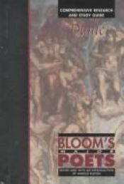 book cover of Dante: Comprehensive Research and Study Guide (Bloom's Major Poets) by Харолд Блум
