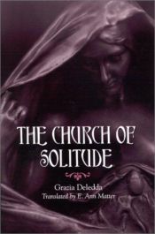 book cover of The church of solitude by Грация Деледда