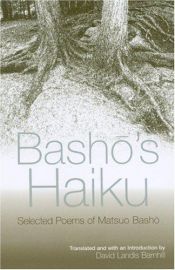 book cover of Basho's Haiku: Selected Poems of Matsuo Basho by Matsuo Basho