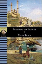 book cover of Following the Equator by マーク・トウェイン