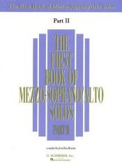 book cover of The First Book of Mezzo-Soprano by Hal Leonard Corporation