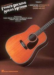 book cover of Hal Leonard Guitar Finger Picking Solos Method: Volume 1 (Finger Picking Solos) by Will Schmid