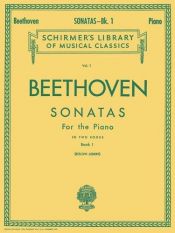 book cover of Beethoven: Sonatas for the Piano in Two Books; Volume 1, Book 1: 17 Sonatas (Schirmer's Library of Musical Classics) by Ludwig van Beethoven
