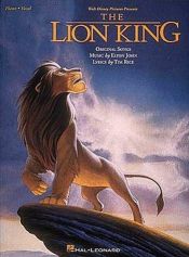 book cover of The Lion King: original songs by Elton John