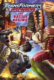 book cover of The Battle Begins (Transformers: Armada, Book 1) by Michael Teitelbaum