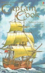 book cover of Captain Cook (Famous Lives Gift Books) by Rebecca Levene