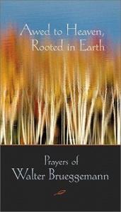 book cover of Awed to Heaven, Rooted in Earth by Walter Brueggemann