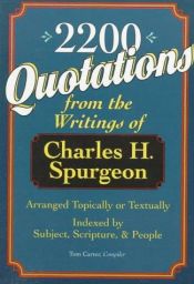 book cover of 2,200 Quotations from the Writings of Charles Spurgeon by Charles Spurgeon