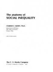 book cover of The anatomy of social inequality by Charles E. Hurst