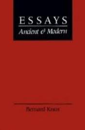 book cover of Essays Ancient and Modern by Bernard Knox