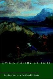 book cover of Ovid's poetry of exile by Publije Ovidije Nazon