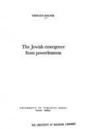 book cover of The Jewish emergence from powerlessness by Yehuda Bauer