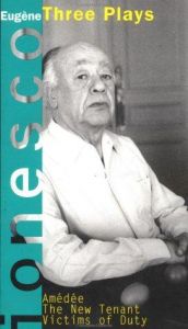 book cover of Tre pjäser: Den skalliga förtrollerskan; Stolarna; Amedée eller Hur bli kvitt...? by ეჟენ იონესკო
