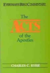 book cover of Acts of the Apostles- Bible Commentary by Charles Ryrie