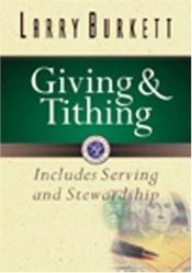 book cover of Giving & Tithing (Burkett Booklets) by Larry Burkett