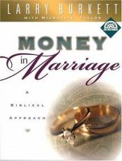 book cover of Money In Marriage Workbook (Christian Financial Concepts Resourceful Living Series) by Larry Burkett