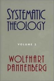 book cover of Systematic Theology Set of 3 Vols by Wolfhart Pannenberg