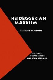 book cover of Heideggerian Marxism (European Horizons) by הרברט מרקוזה