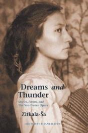book cover of Dreams and thunder by Zitkala-Sa