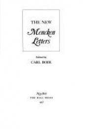 book cover of The new Mencken letters by Henry Louis Mencken