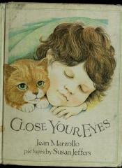 book cover of Close Your Eyes by Jean Marzollo