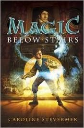 book cover of Magic below stairs by Caroline Stevermer