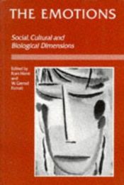 book cover of The emotions : social, cultural and biological dimensions by Rom Harre