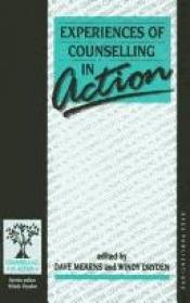 book cover of Experiences of Counselling in Action (Counselling in Action series) by Dave Mearns