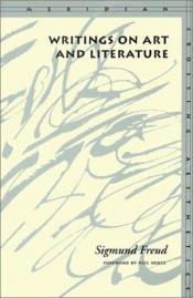 book cover of Writings on Art and Literature (Meridian: Crossing Aesthetics) by Зигмунд Фройд