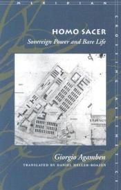 book cover of Homo sacer : suveräänne võim ja paljas elu by Giorgio Agamben