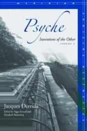 book cover of Psyché : inventions de l'autre. : 2 by ジャック・デリダ