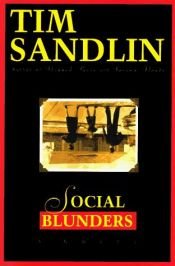 book cover of Social blunders by Tim Sandlin