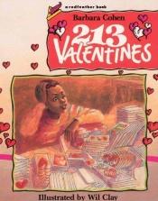 book cover of 213 Valentines by Barbara Cohen