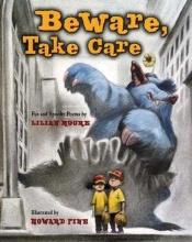 book cover of Beware, Take Care. Fun & Spooky Poems (Howard Fine) by Lilian Moore