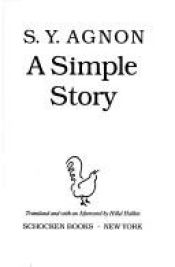 book cover of A Simple Story (Library of Modern Jewish Literature) by Sjmoeël Joseef Agnon