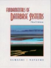 book cover of Fundamentals of Database Systems by Ramez Elmasri