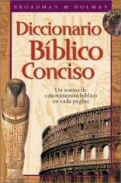 book cover of Diccionario Biblico Conciso Holman by Trent Butler