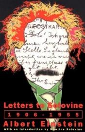 book cover of Letters to Solovine: 1906-1955 by Алберт Ајнштајн