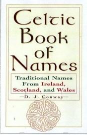 book cover of The Celtic book of names by D. J. Conway